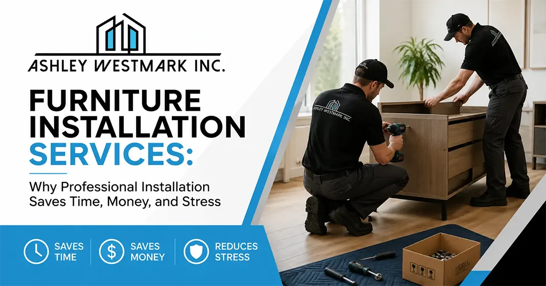 Furniture Installation Services: Why Professional Installation Saves Time, Money, and Stress
