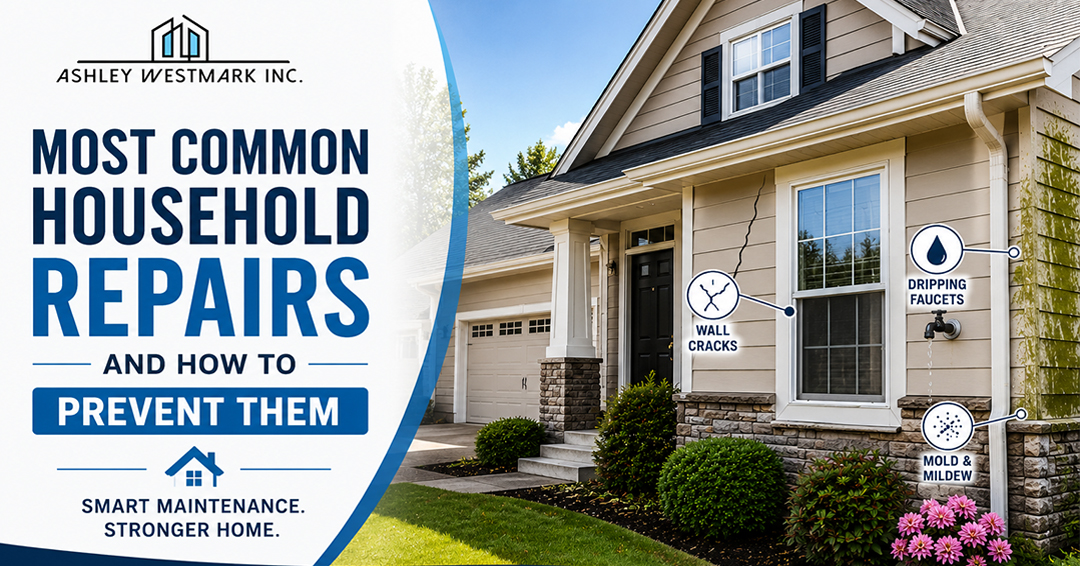 Most Common Household Repairs and How to Prevent Them | Ashley Westmark