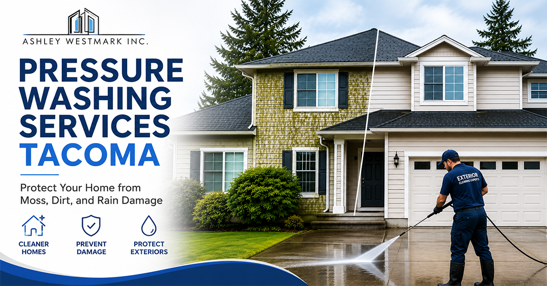 Pressure Washing Services Tacoma: Protect Your Home from Moss, Dirt, and Rain Damage