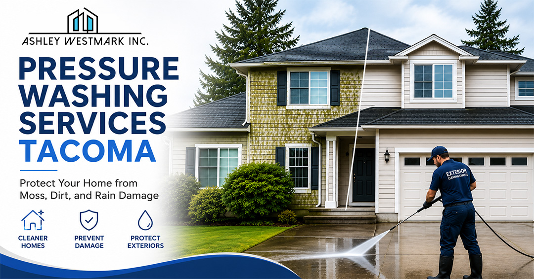 Pressure Washing Services Tacoma: Protect Your Home from Moss, Dirt, and Rain Damage