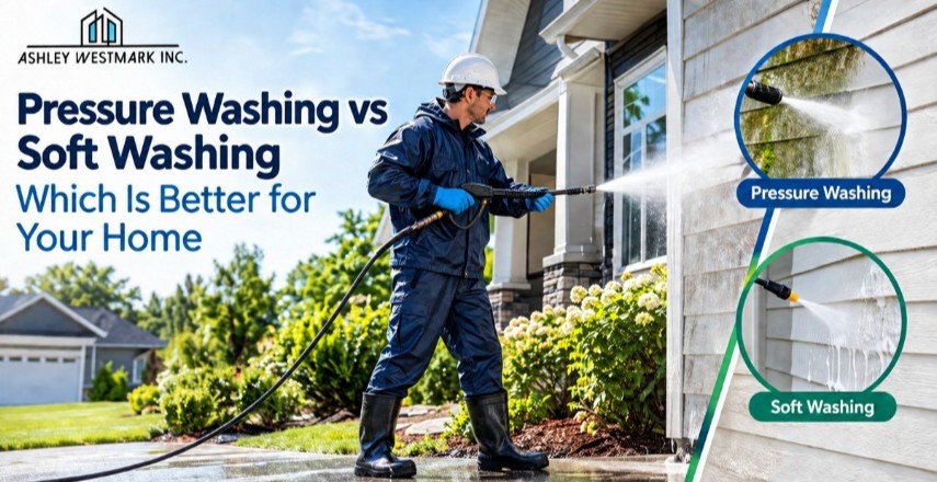 Pressure Washing Vs Soft Washing: Which Is Better for Your Home?