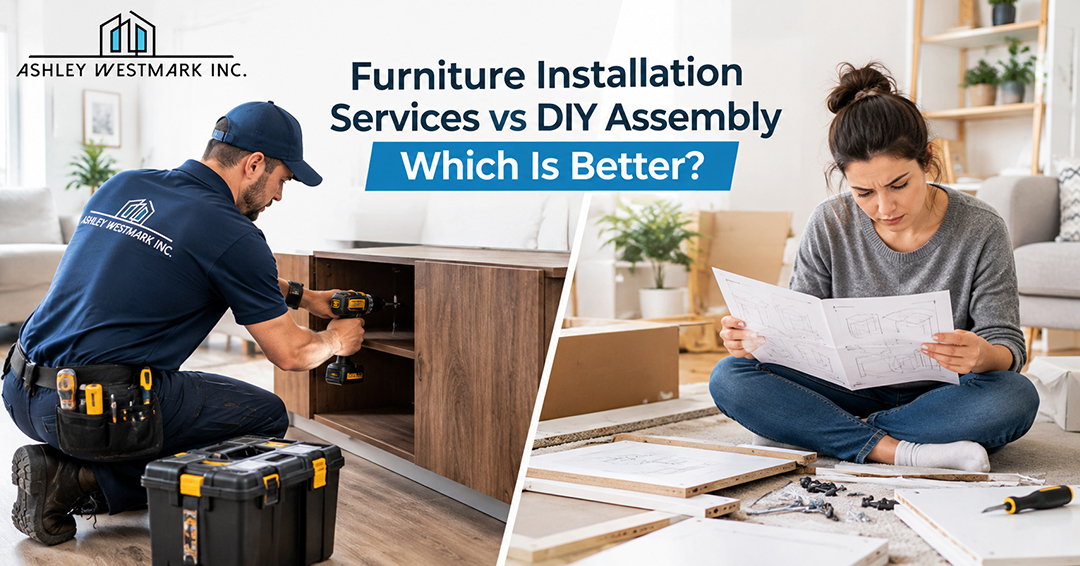 Furniture Installation Services vs DIY Assembly: Which Is Better?